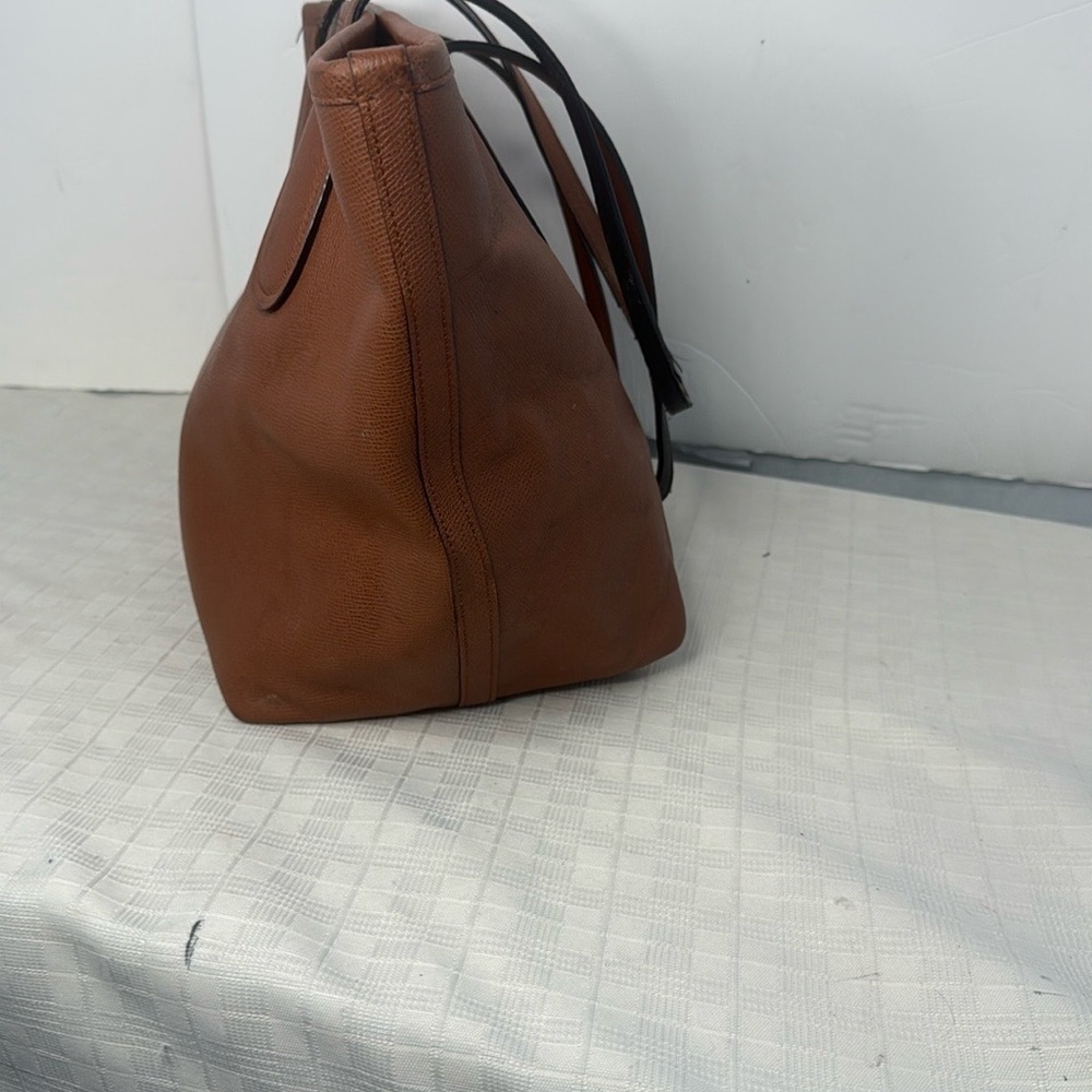 Coach Taxi Crossgrain Leather Tote Saddle Brown - Picture 5 of 10